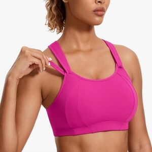 Syrokan Wireless Racerback Pink Sports Bra 40H